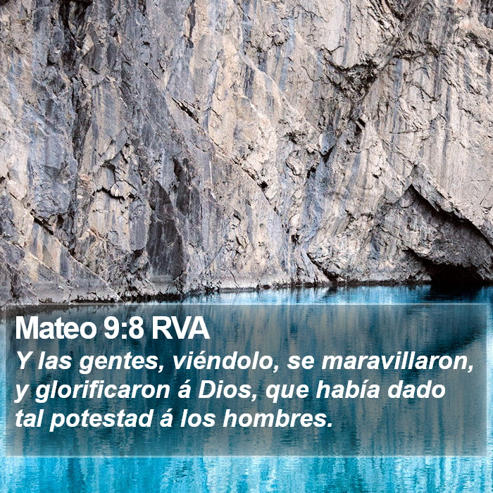 Mateo 9:8 RVA Bible Study