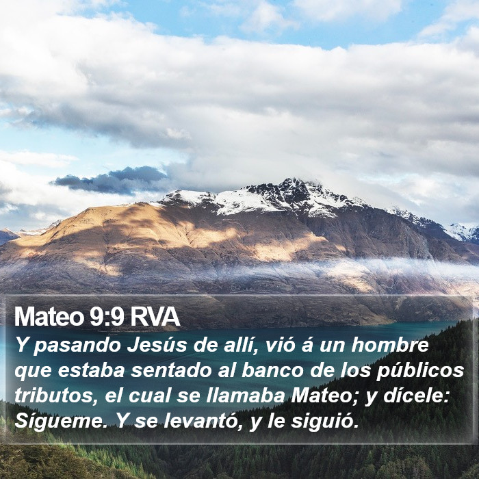 Mateo 9:9 RVA Bible Study