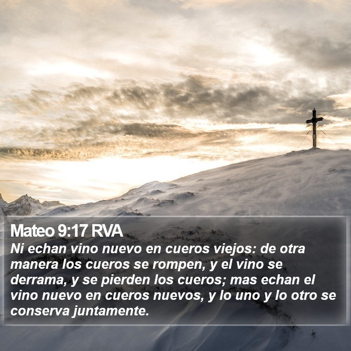 Mateo 9:17 RVA Bible Study