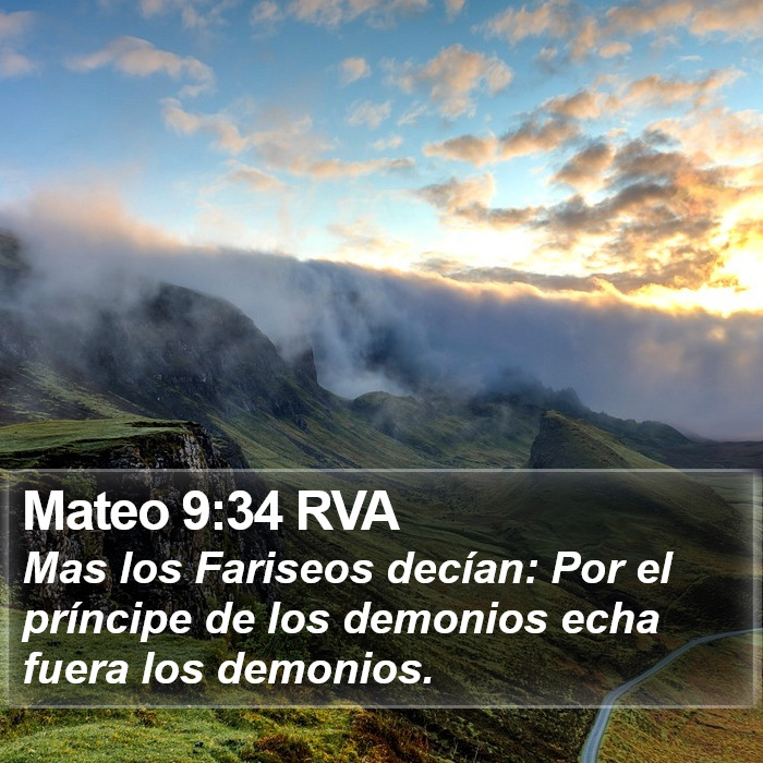 Mateo 9:34 RVA Bible Study