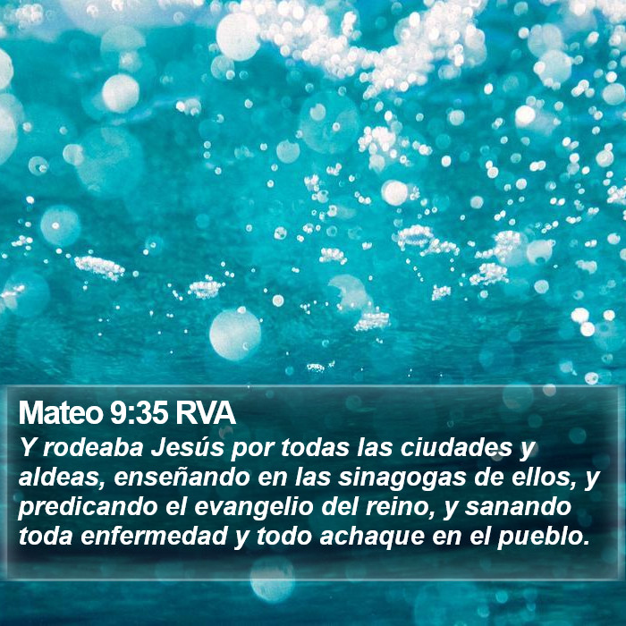 Mateo 9:35 RVA Bible Study