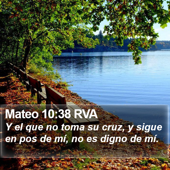 Mateo 10:38 RVA Bible Study