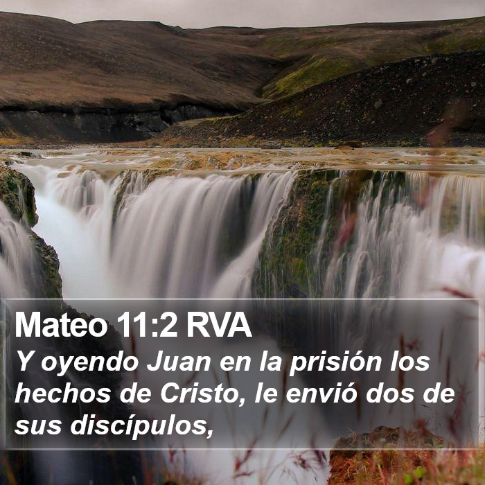 Mateo 11:2 RVA Bible Study