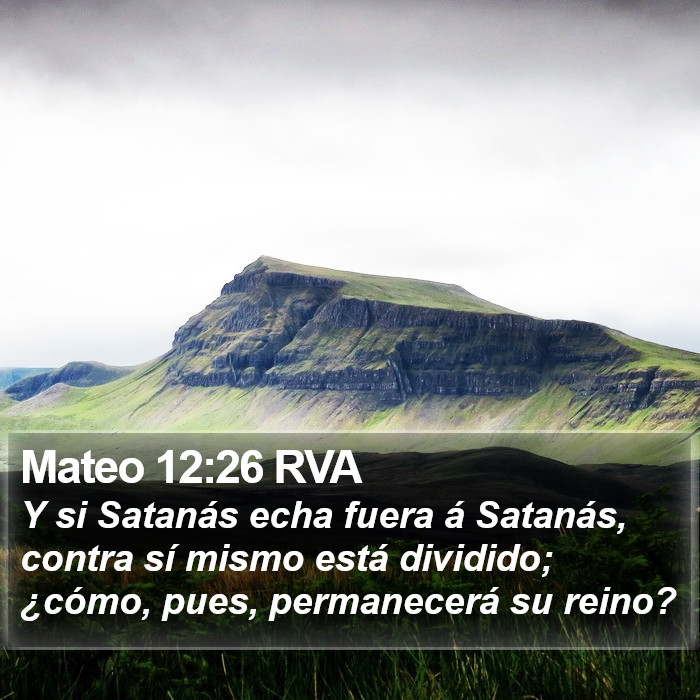 Mateo 12:26 RVA Bible Study