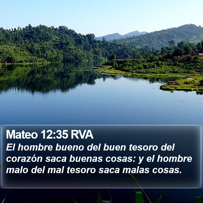 Mateo 12:35 RVA Bible Study