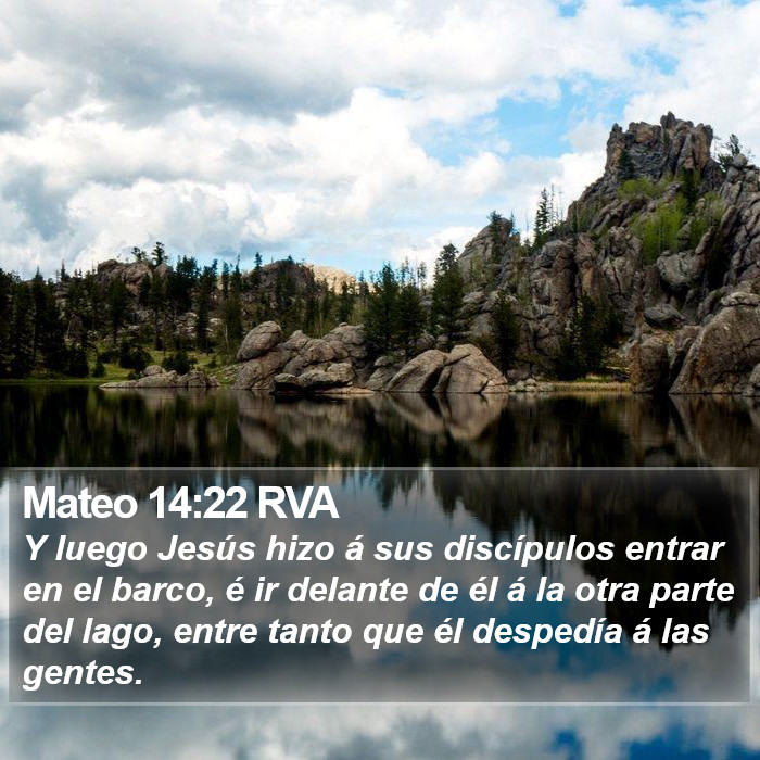 Mateo 14:22 RVA Bible Study