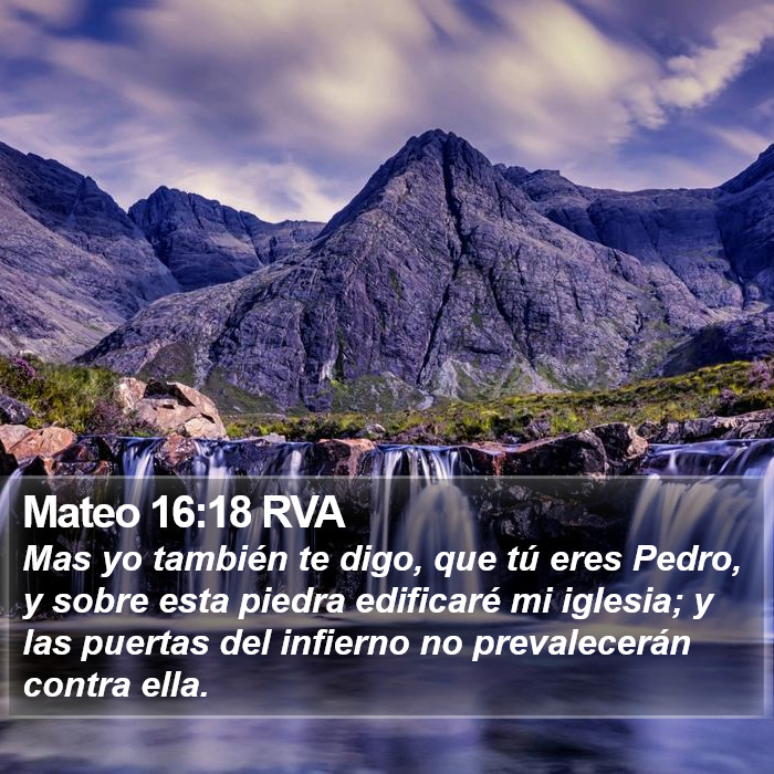 Mateo 16:18 RVA Bible Study