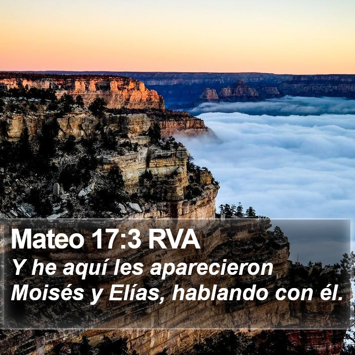 Mateo 17:3 RVA Bible Study