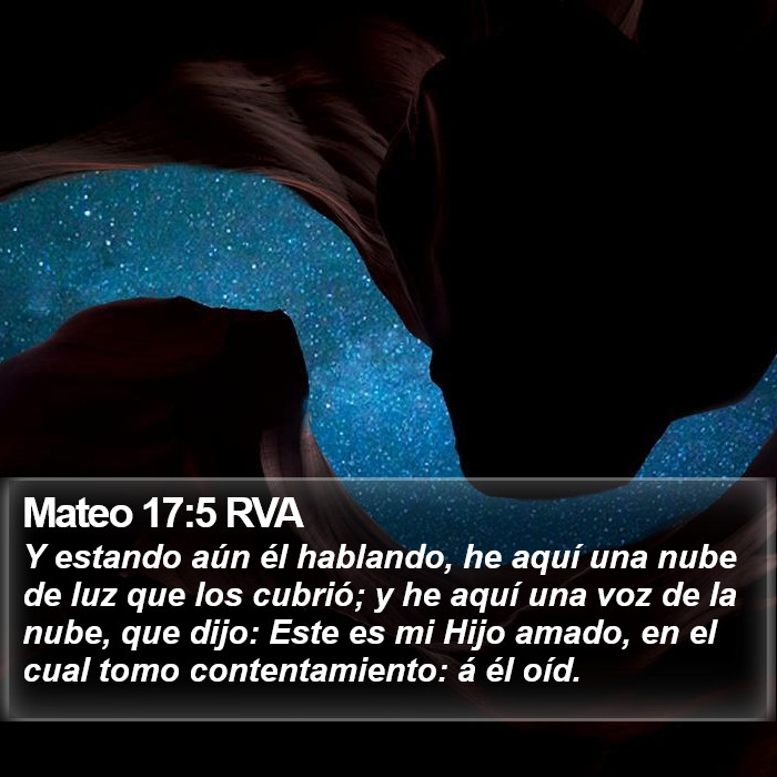 Mateo 17:5 RVA Bible Study