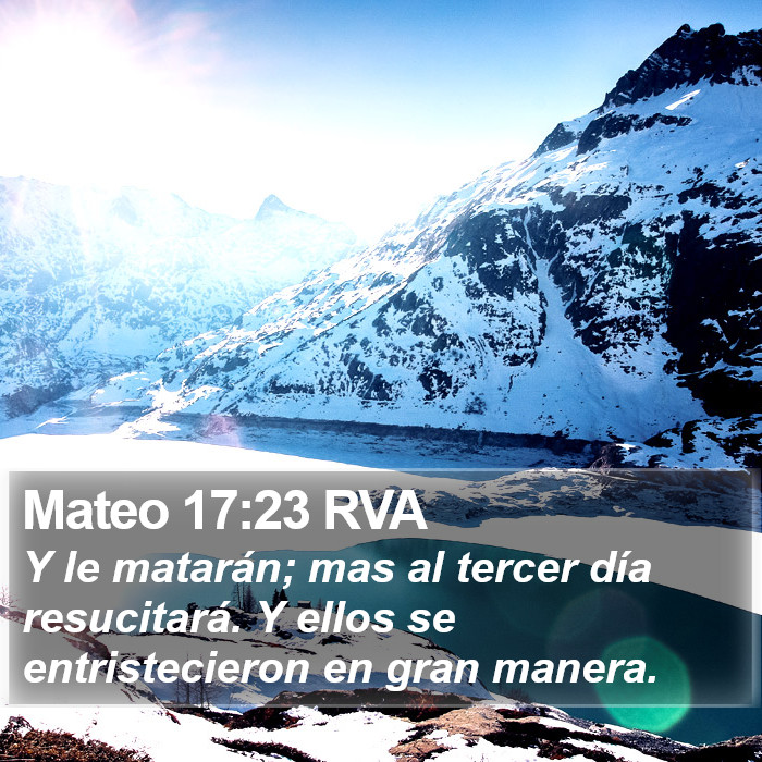 Mateo 17:23 RVA Bible Study