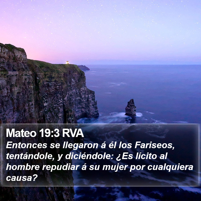 Mateo 19:3 RVA Bible Study