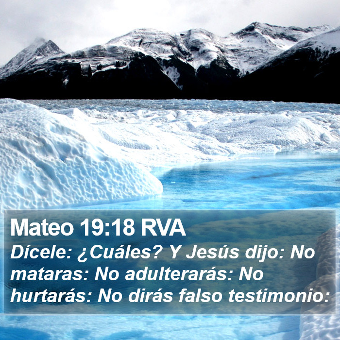 Mateo 19:18 RVA Bible Study