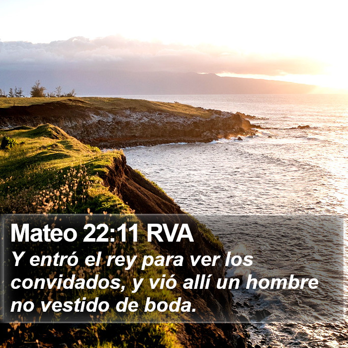 Mateo 22:11 RVA Bible Study