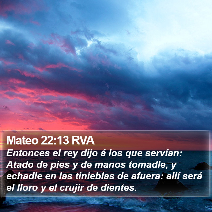 Mateo 22:13 RVA Bible Study