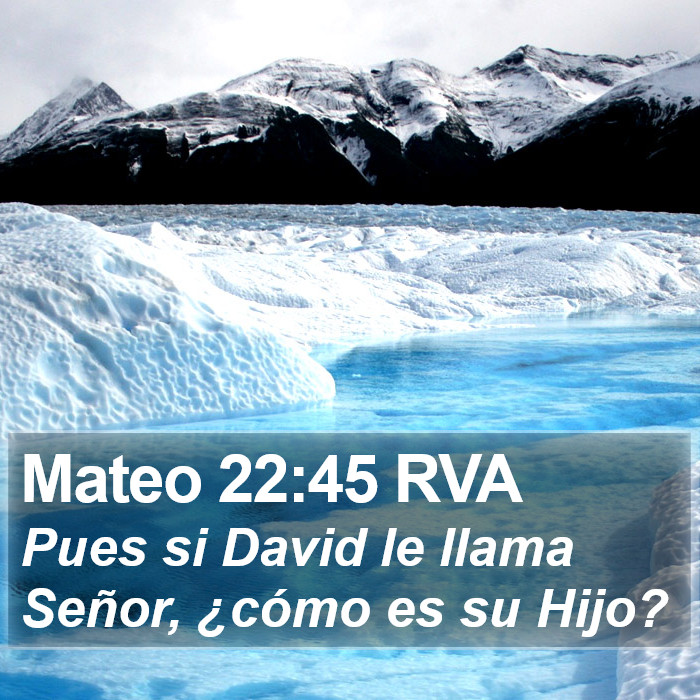 Mateo 22:45 RVA Bible Study