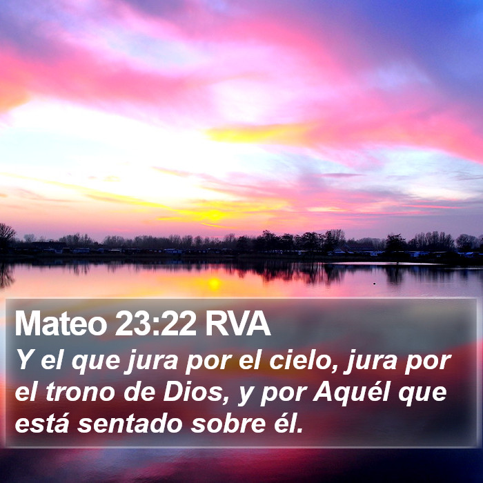 Mateo 23:22 RVA Bible Study