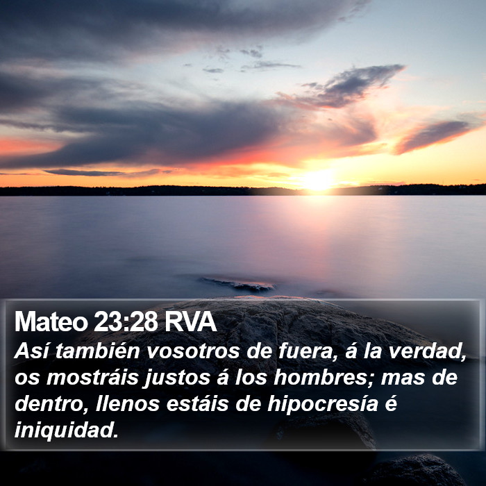 Mateo 23:28 RVA Bible Study