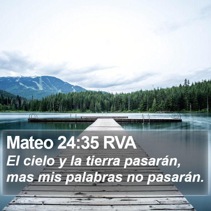 Mateo 24:35 RVA Bible Study