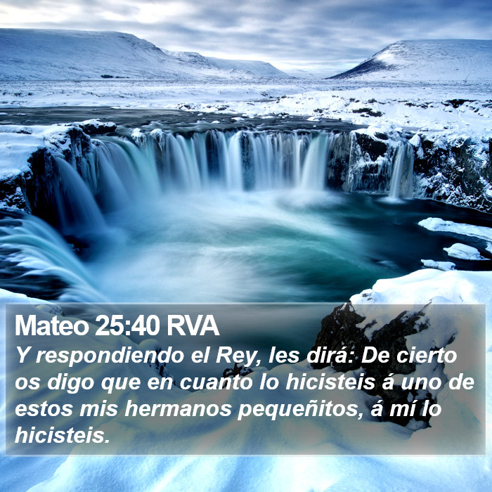 Mateo 25:40 RVA Bible Study