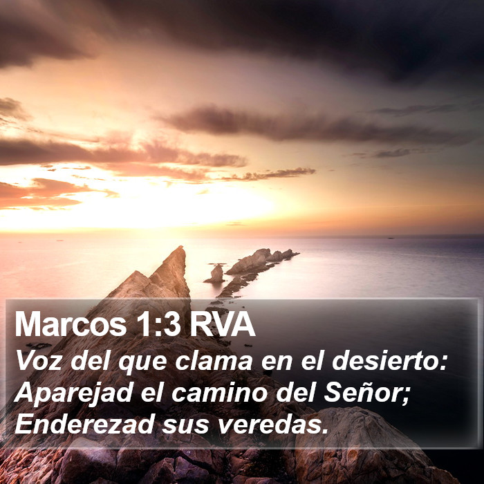 Marcos 1:3 RVA Bible Study