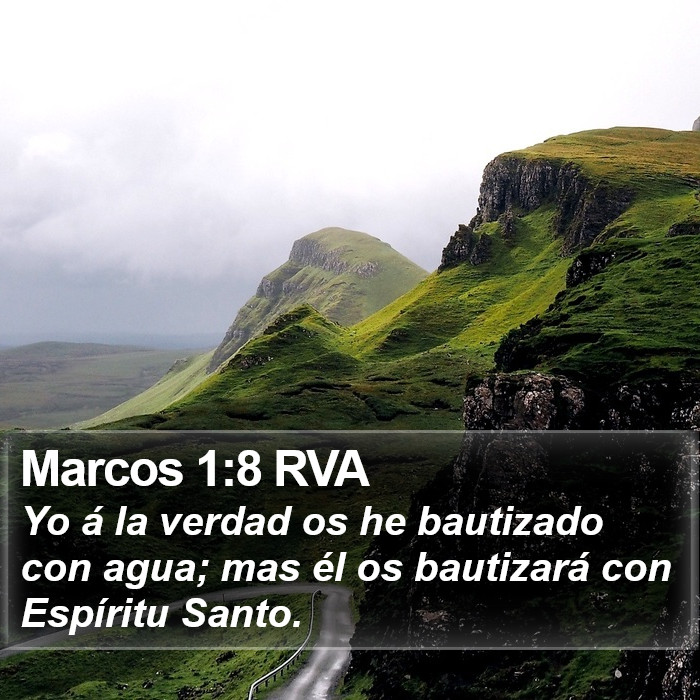 Marcos 1:8 RVA Bible Study