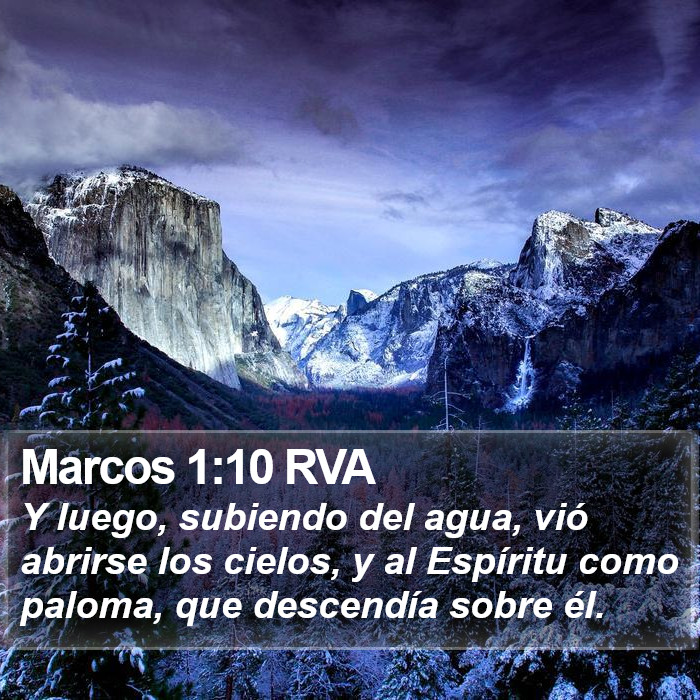 Marcos 1:10 RVA Bible Study