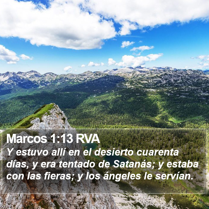 Marcos 1:13 RVA Bible Study