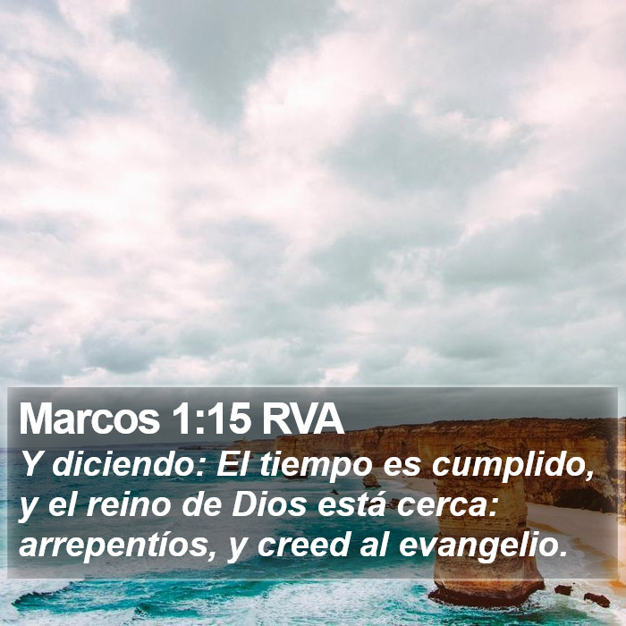 Marcos 1:15 RVA Bible Study