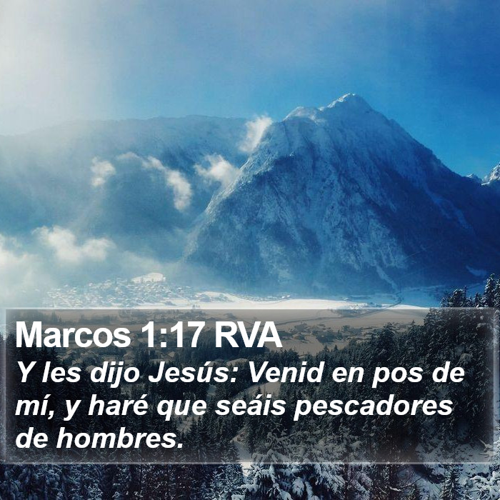 Marcos 1:17 RVA Bible Study