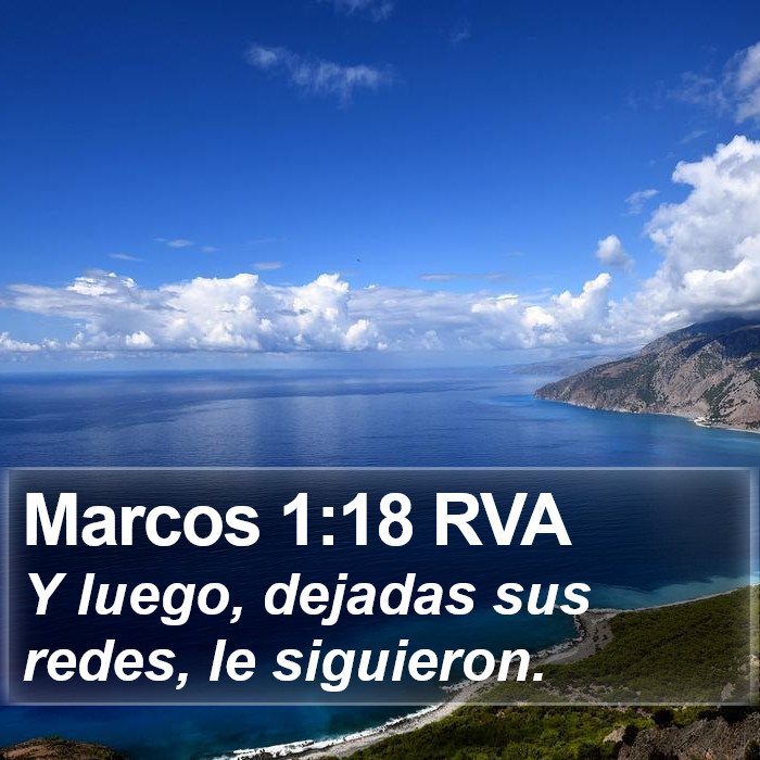 Marcos 1:18 RVA Bible Study