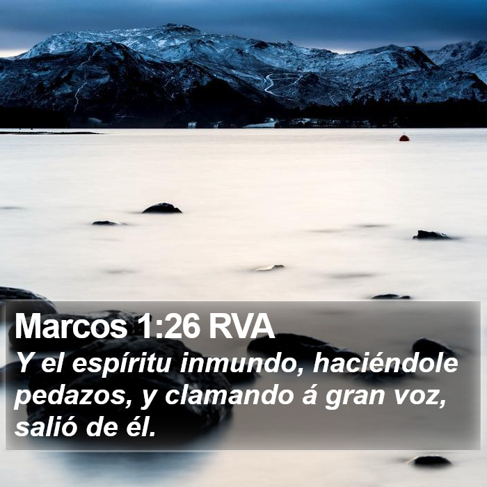 Marcos 1:26 RVA Bible Study