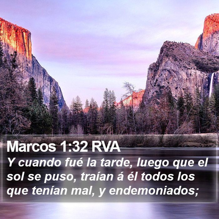 Marcos 1:32 RVA Bible Study