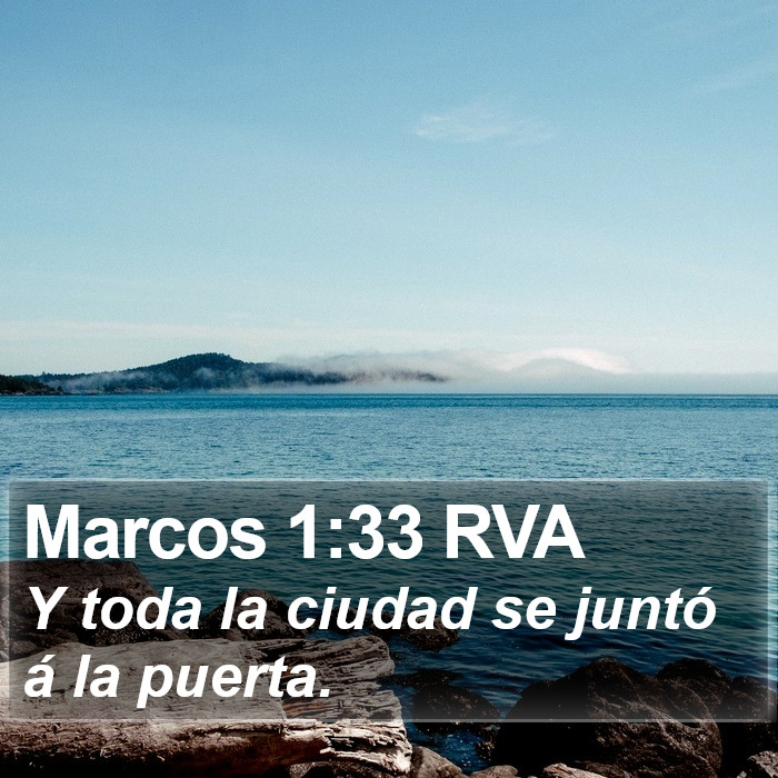 Marcos 1:33 RVA Bible Study