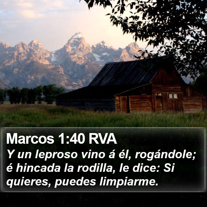 Marcos 1:40 RVA Bible Study