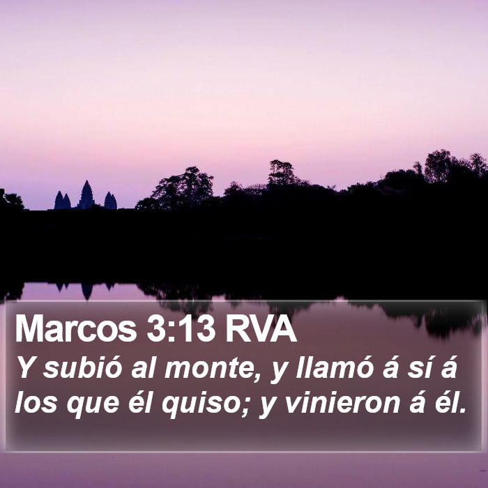 Marcos 3:13 RVA Bible Study