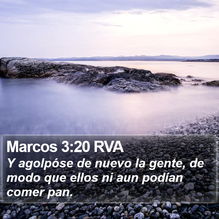 Marcos 3:20 RVA Bible Study