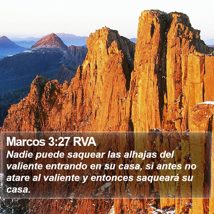 Marcos 3:27 RVA Bible Study