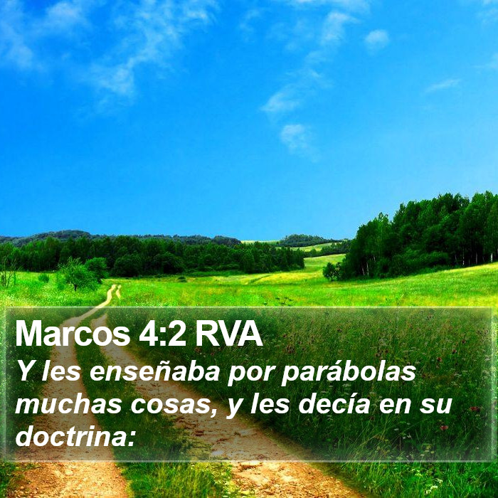 Marcos 4:2 RVA Bible Study