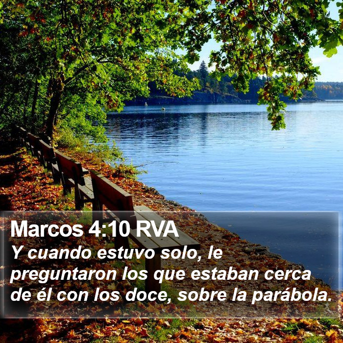 Marcos 4:10 RVA Bible Study