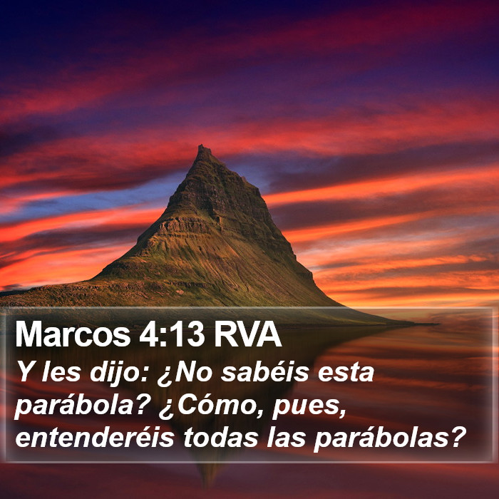 Marcos 4:13 RVA Bible Study