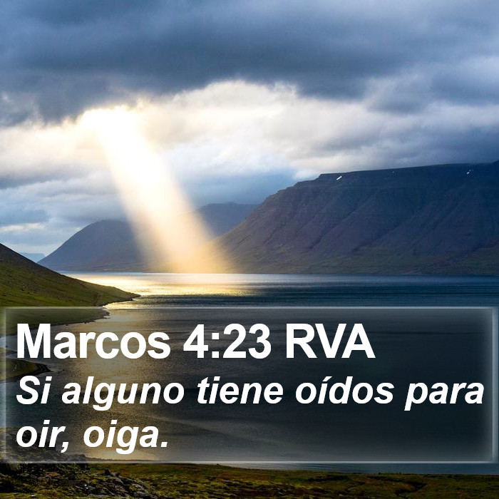 Marcos 4:23 RVA Bible Study