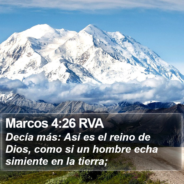 Marcos 4:26 RVA Bible Study