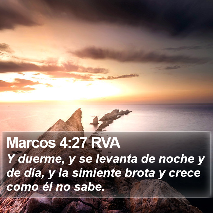 Marcos 4:27 RVA Bible Study