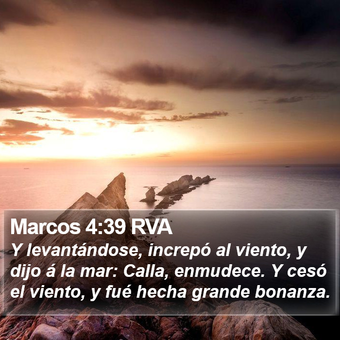 Marcos 4:39 RVA Bible Study