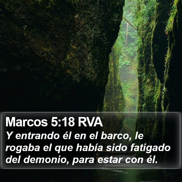 Marcos 5:18 RVA Bible Study