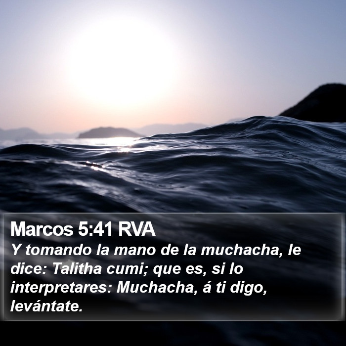 Marcos 5:41 RVA Bible Study