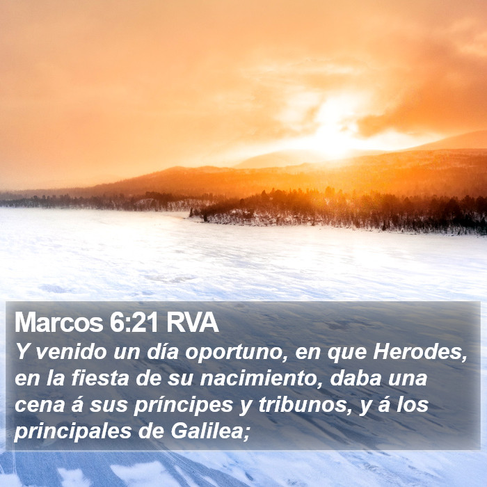 Marcos 6:21 RVA Bible Study