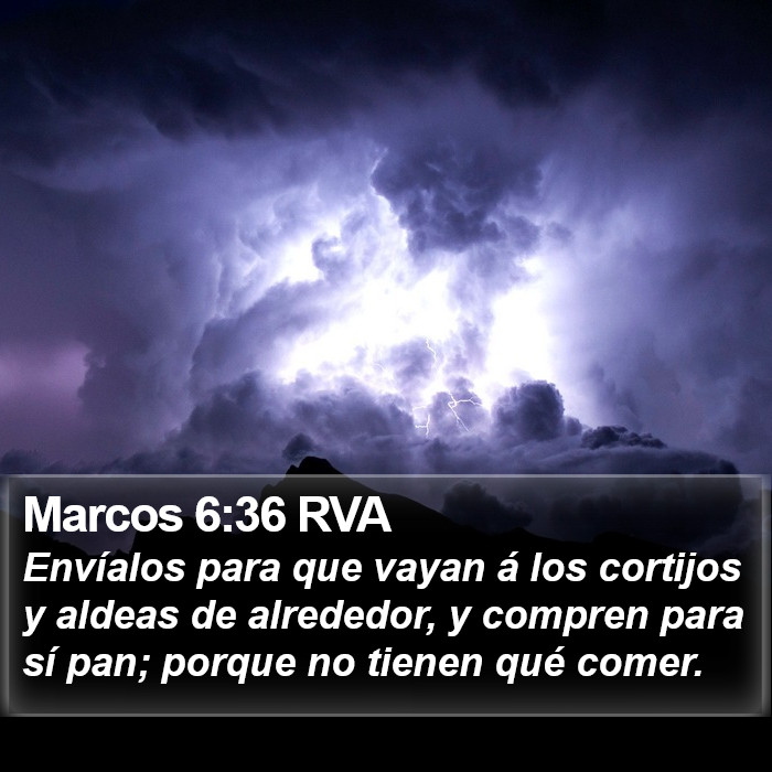 Marcos 6:36 RVA Bible Study