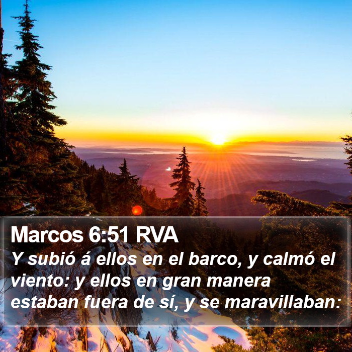 Marcos 6:51 RVA Bible Study