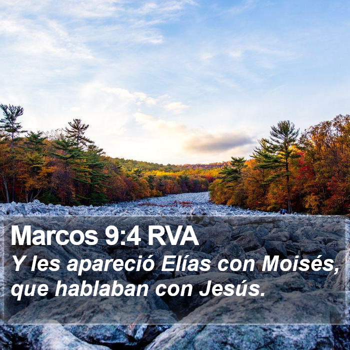 Marcos 9:4 RVA Bible Study